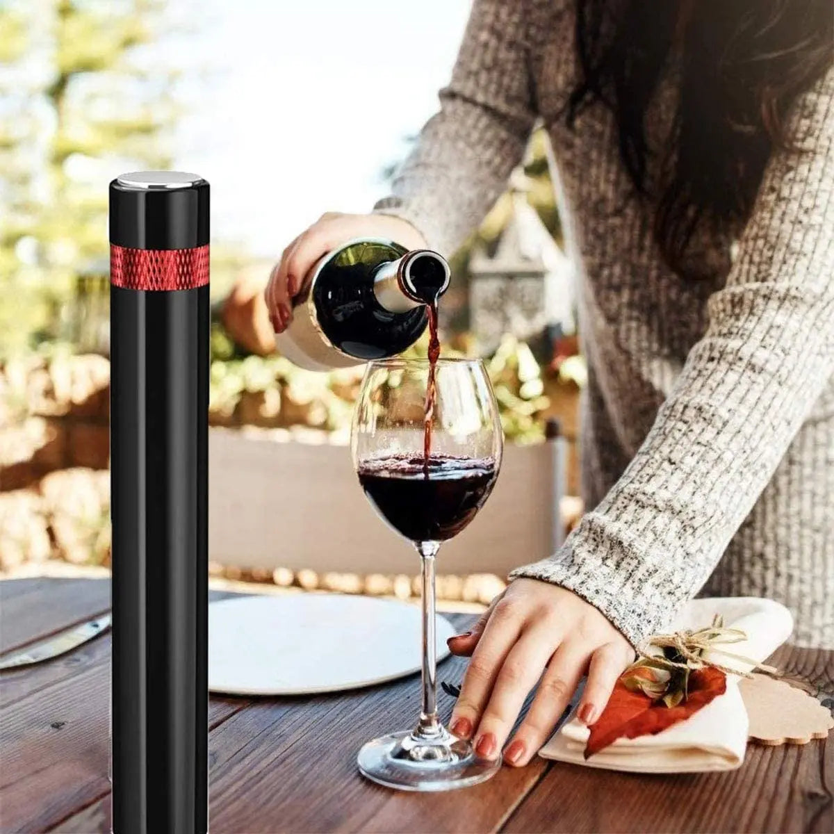 Krin Sable Pressure Wine Opener