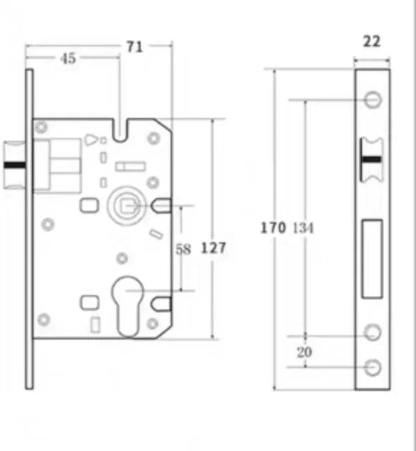 Krin Prisma Door Lock