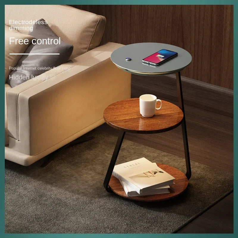 Criativo LED Floor Lamp para o Quarto, Lâmpadas de Mesa, Sala de Estar, Café, Design Sense, Sofá, Cabeceira Iluminação Mesa