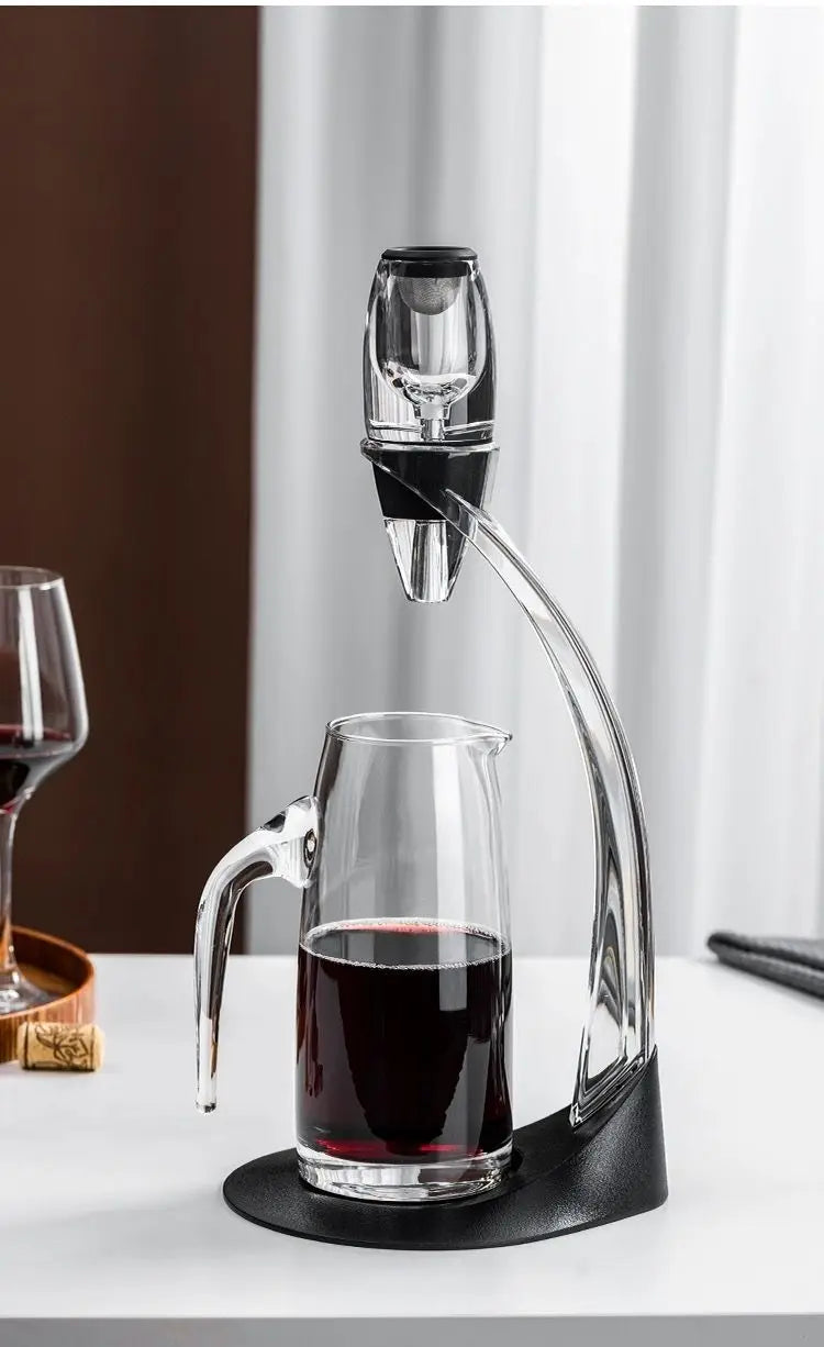 Vinho tinto Rotary Decanter, cachoeira rápida, automático, luxo, casa