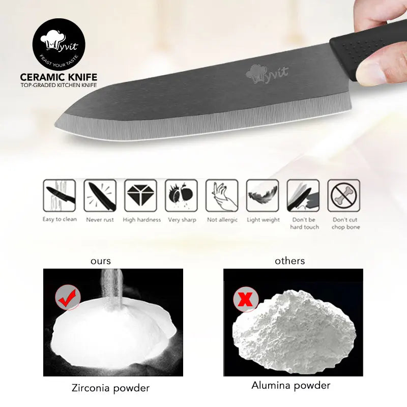 Krin Zirconia Ceramic Knife