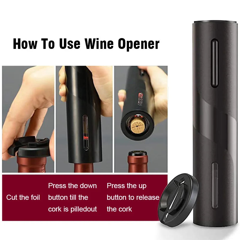 Krin Electric Wine Opener Corkage