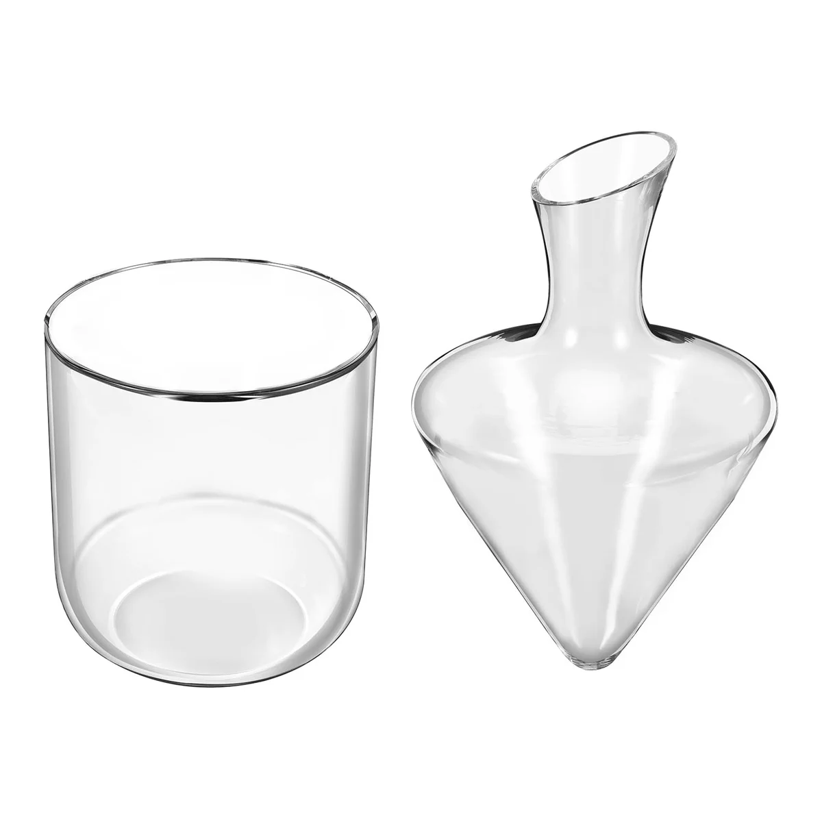 Sem chumbo cristal de vidro vinho decanter set, balde de gelo, soprado mão, perfeito para casa, bar e festas