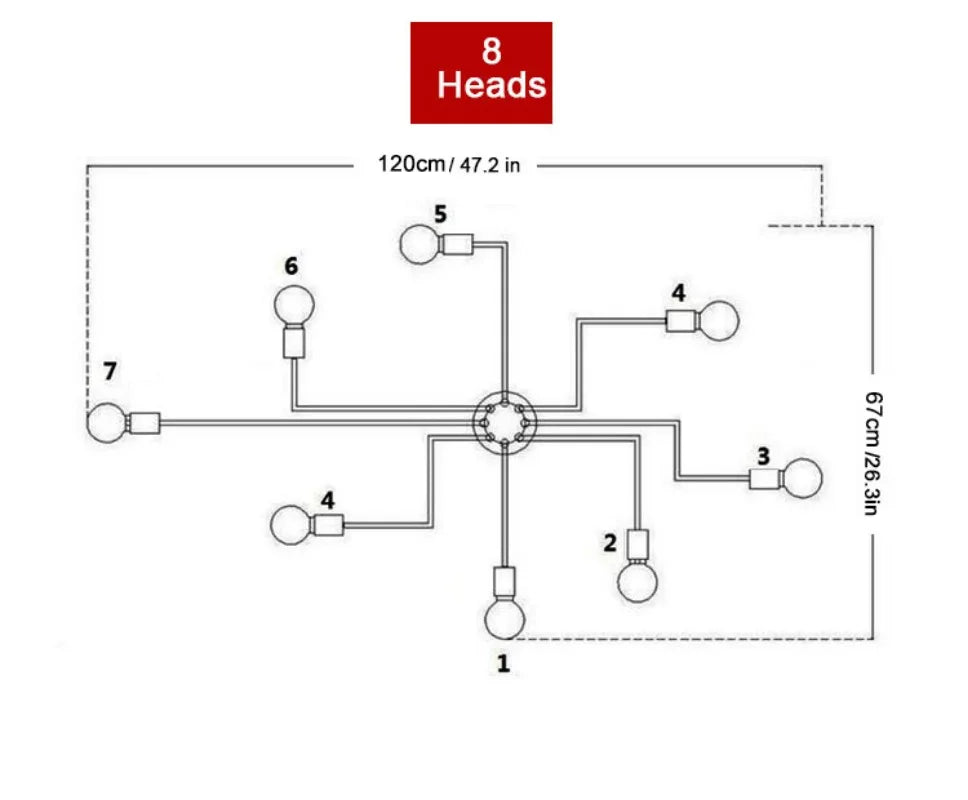 Krin Lustre Medusa