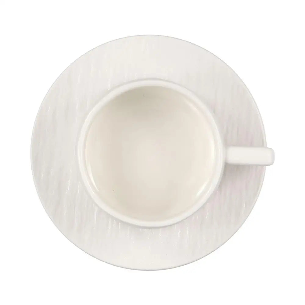 Krin Natural Stone Coffee Cup With Plate